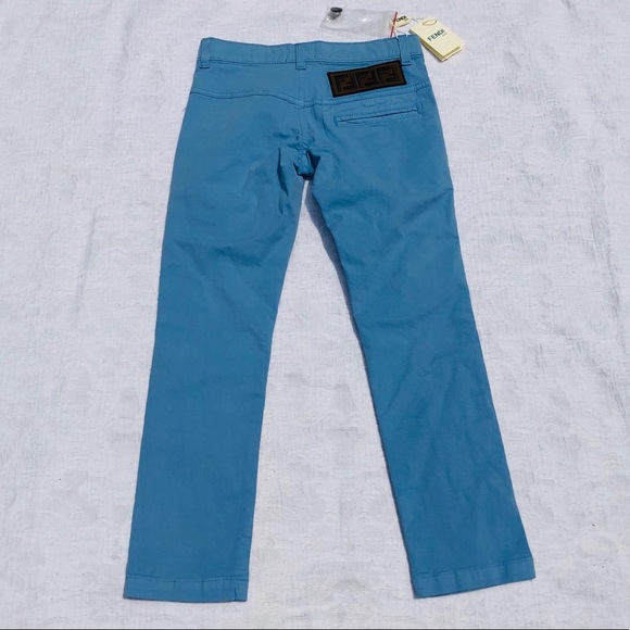 FENDI Kids**Blue Skinny Pants*Age 6**$420 - Picture 3 of 8